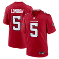 Men's Nike Atlanta Falcons Drake London Red Game NFL Jersey