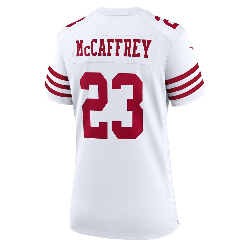 Women's Nike San Francisco 49ers Christian McCaffrey Scarlet Player NFL Jersey