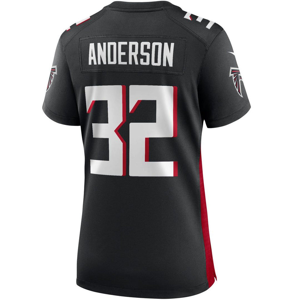 Women's Nike Atlanta Falcons Jamal Anderson Red Retired Game NFL Jersey