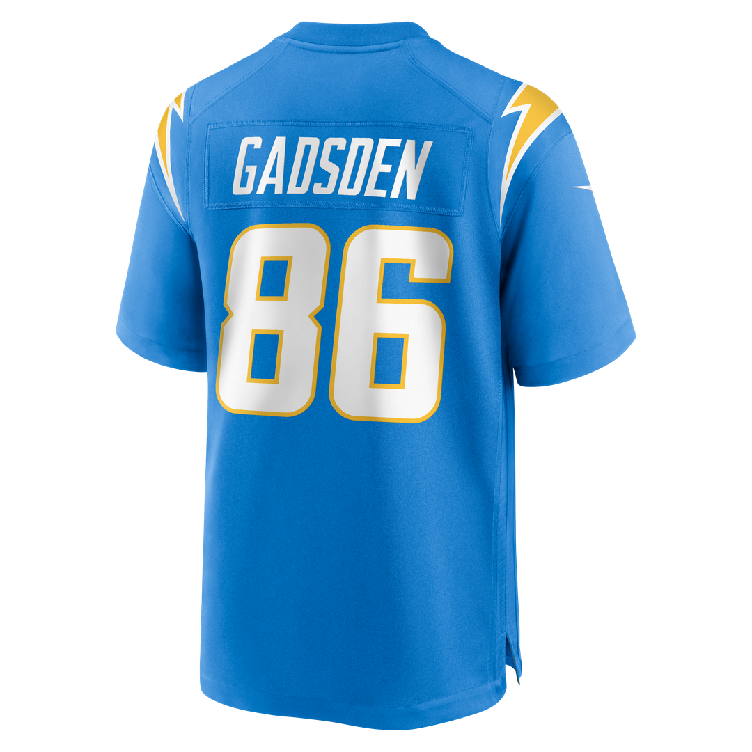 Men's Nike Los Angeles Chargers Oronde Gadsden Powder Blue Team Game NFL Jersey