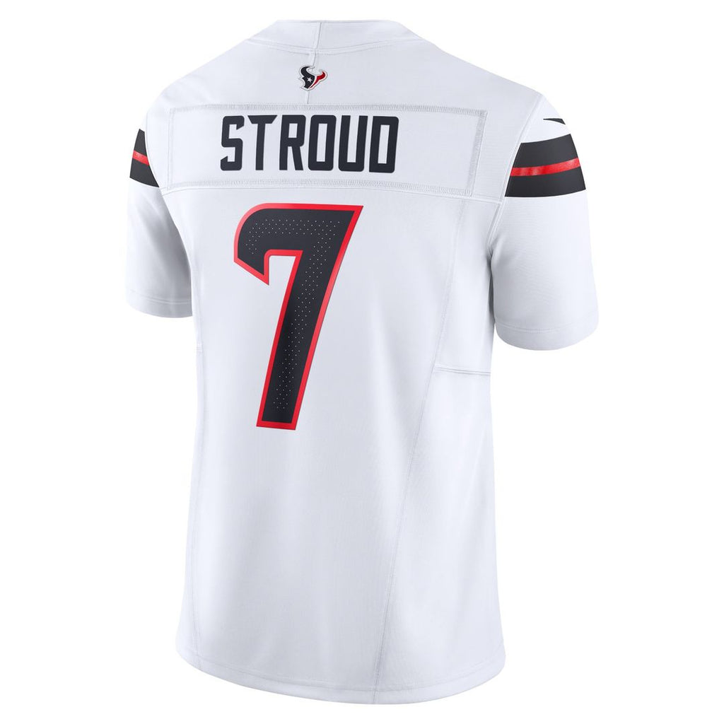 Men's Nike Houston Texans C.J. Stroud White Vapor F.U.S.E. Limited NFL Jersey