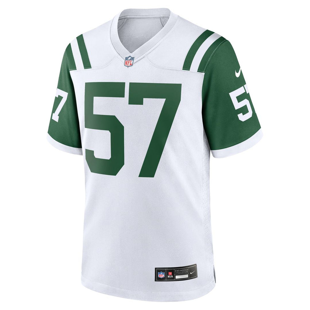 Men's Nike New York Jets C.J. Mosley White Classic Alternate Game NFL Jersey