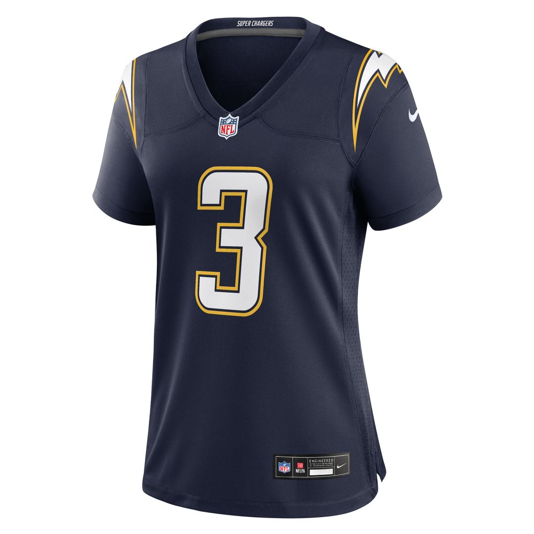 Women's Nike Los Angeles Chargers Derwin James Jr. Navy Alternate Super Chargers Game NFL Jersey