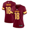 Women's Nike Washington Commanders Tyler Owens Burgundy Team Game NFL Jersey