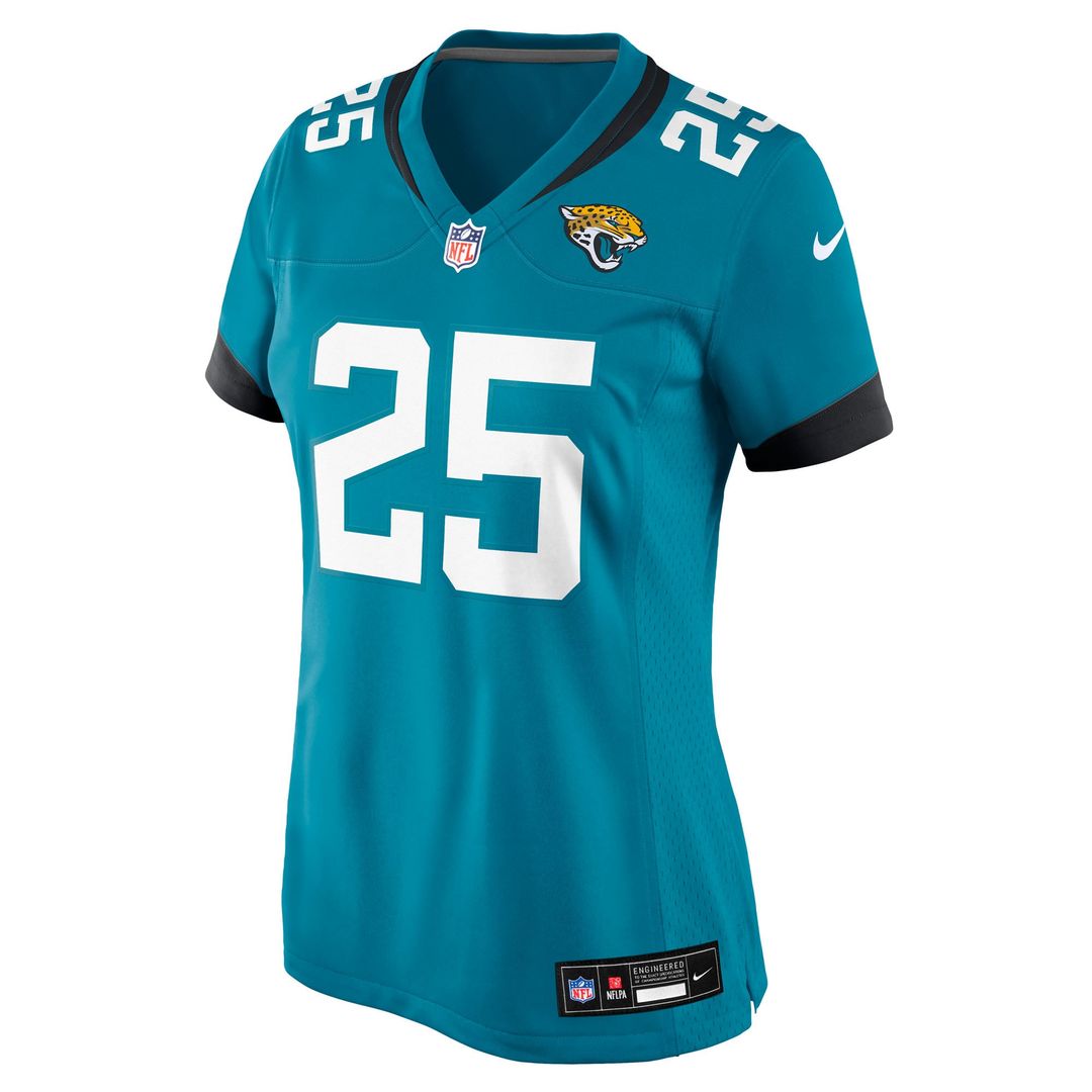 Women's Nike Jacksonville Jaguars Rayuan Lane III Teal Team Game NFL Jersey