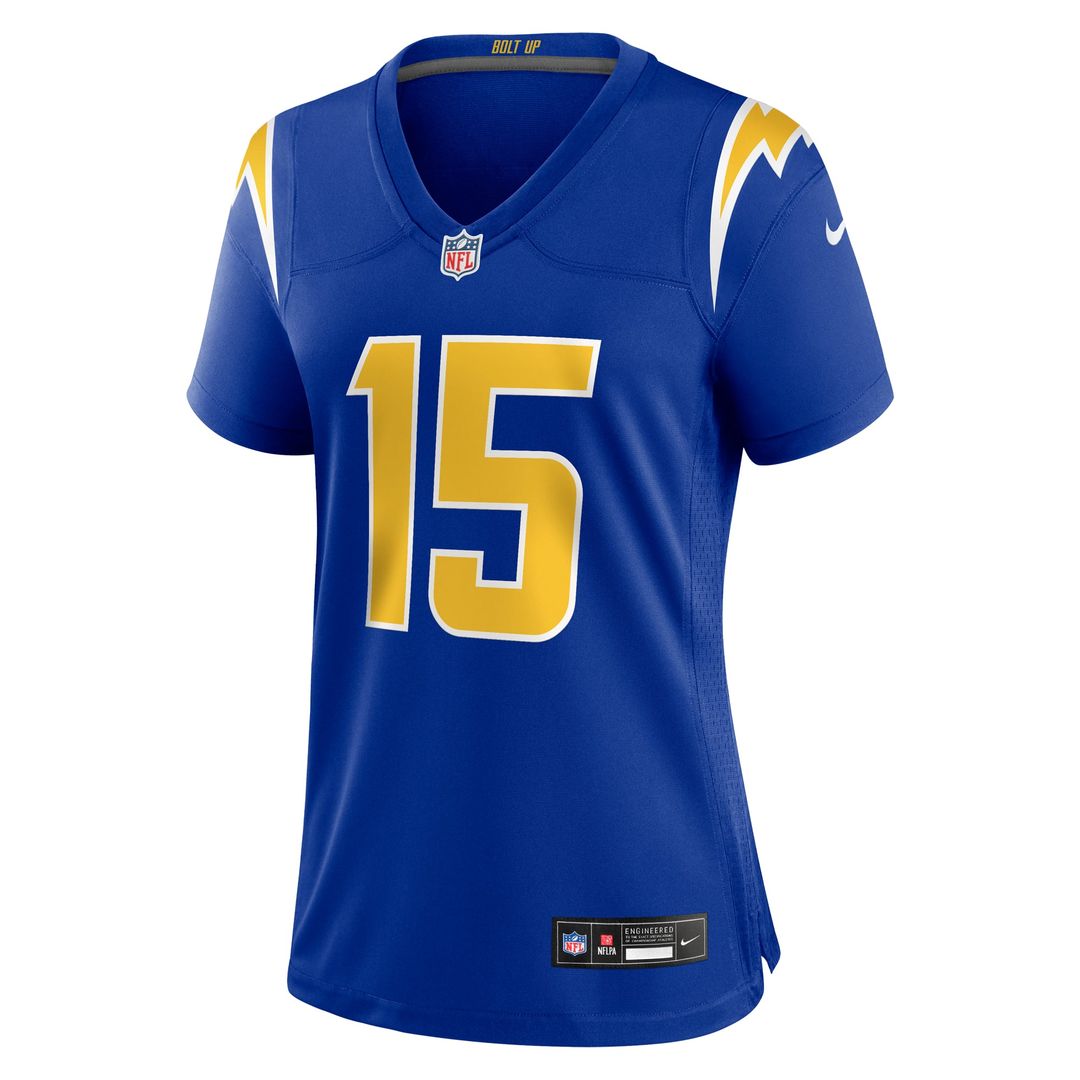Women's Nike Los Angeles Chargers Ladd McConkey Royal Alternate Game NFL Jersey