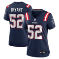 Women's Nike New England Patriots Marcus Bryant Navy Team Game NFL Jersey