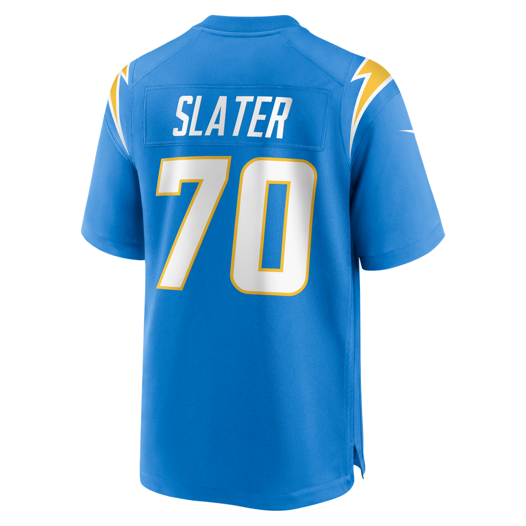 Men's Nike Los Angeles Chargers Rashawn Slater Powder Blue Game NFL Jersey