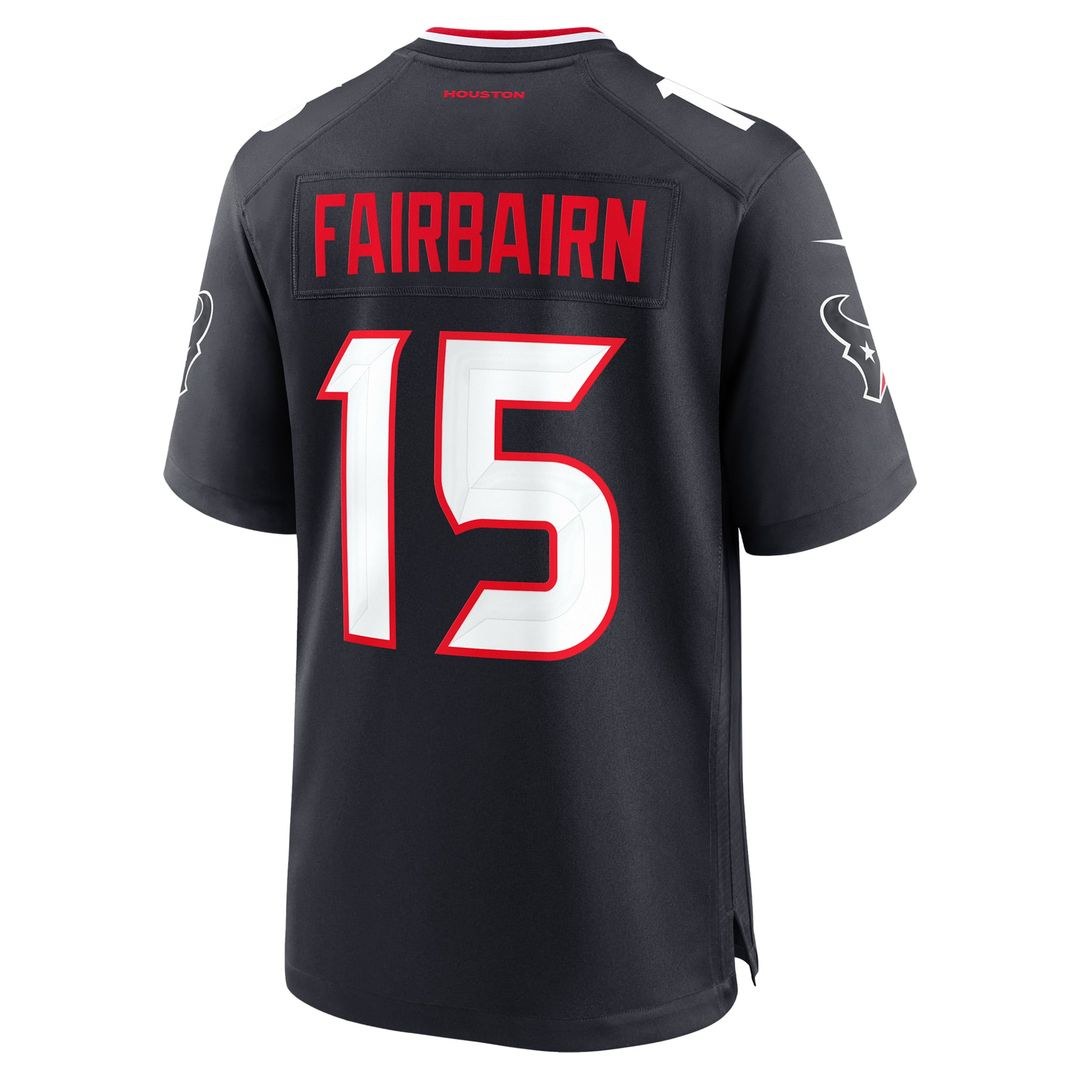 Men's Nike Houston Texans Ka'imi Fairbairn Navy Team Game NFL Jersey