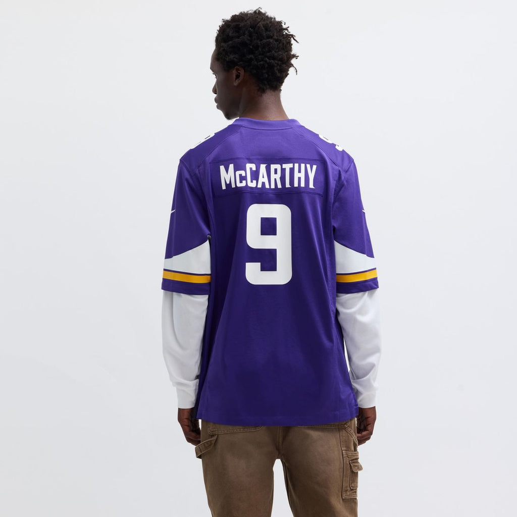 Men's Nike Minnesota Vikings J.J. McCarthy White Alternate Game Player NFL Jersey