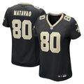 Women's Nike New Orleans Saints Moliki Matavao Black Team Game NFL Jersey