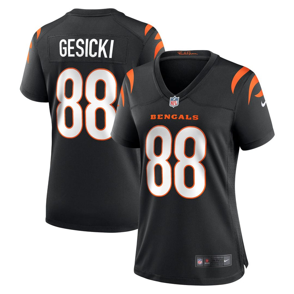 Women's Nike Cincinnati Bengals Mike Gesicki Black Game NFL Jersey
