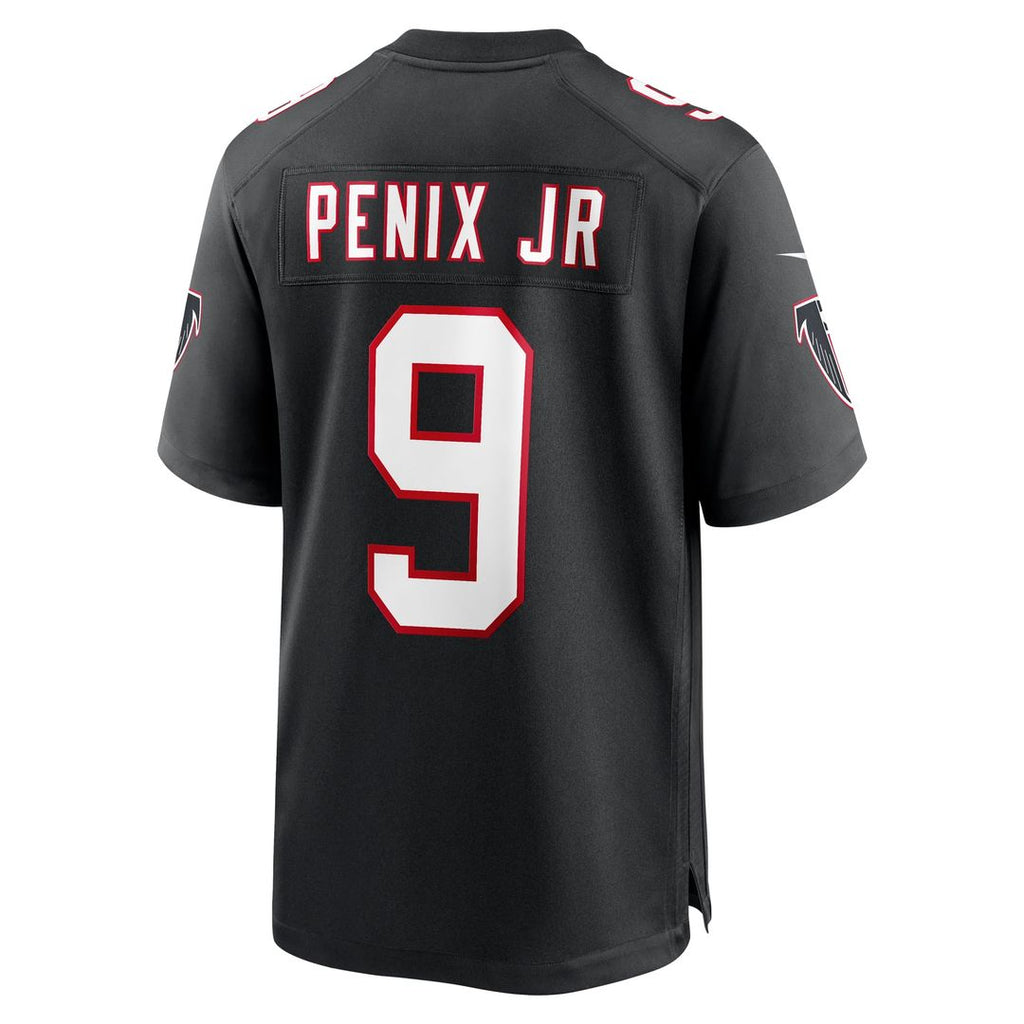 Men's Nike Atlanta Falcons Michael Penix Jr. White Game NFL Jersey