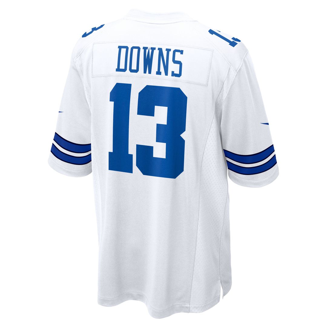 Men's Nike Dallas Cowboys Caleb Downs White Game NFL Jersey