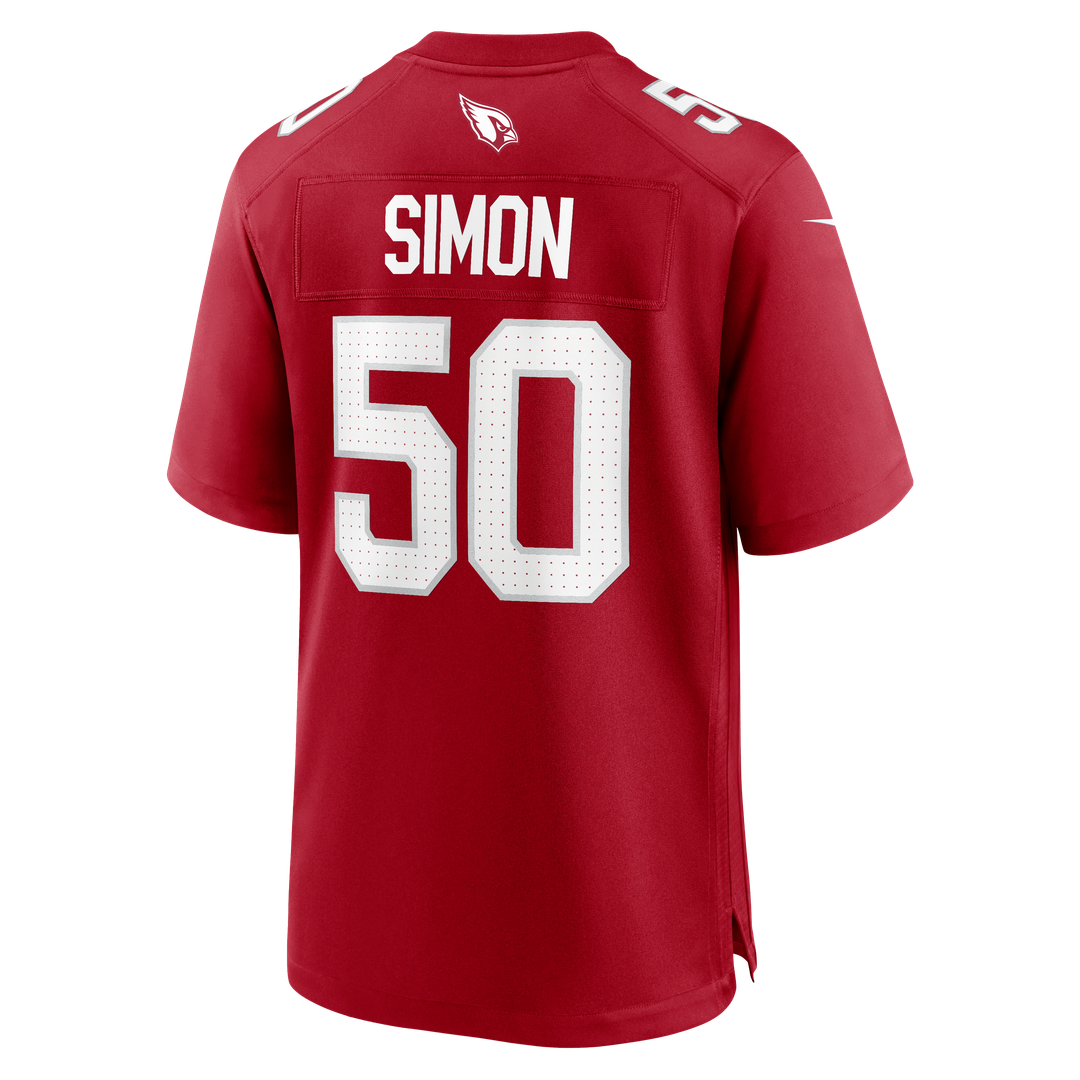 Men's Nike Arizona Cardinals Cody Simon Cardinal Team Game NFL Jersey