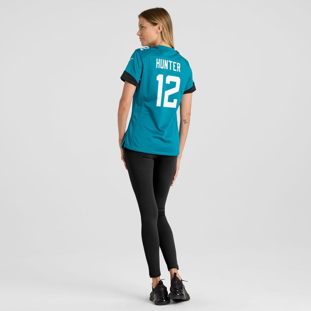 Women's Nike Jacksonville Jaguars Travis Hunter Teal Team Game NFL Jersey