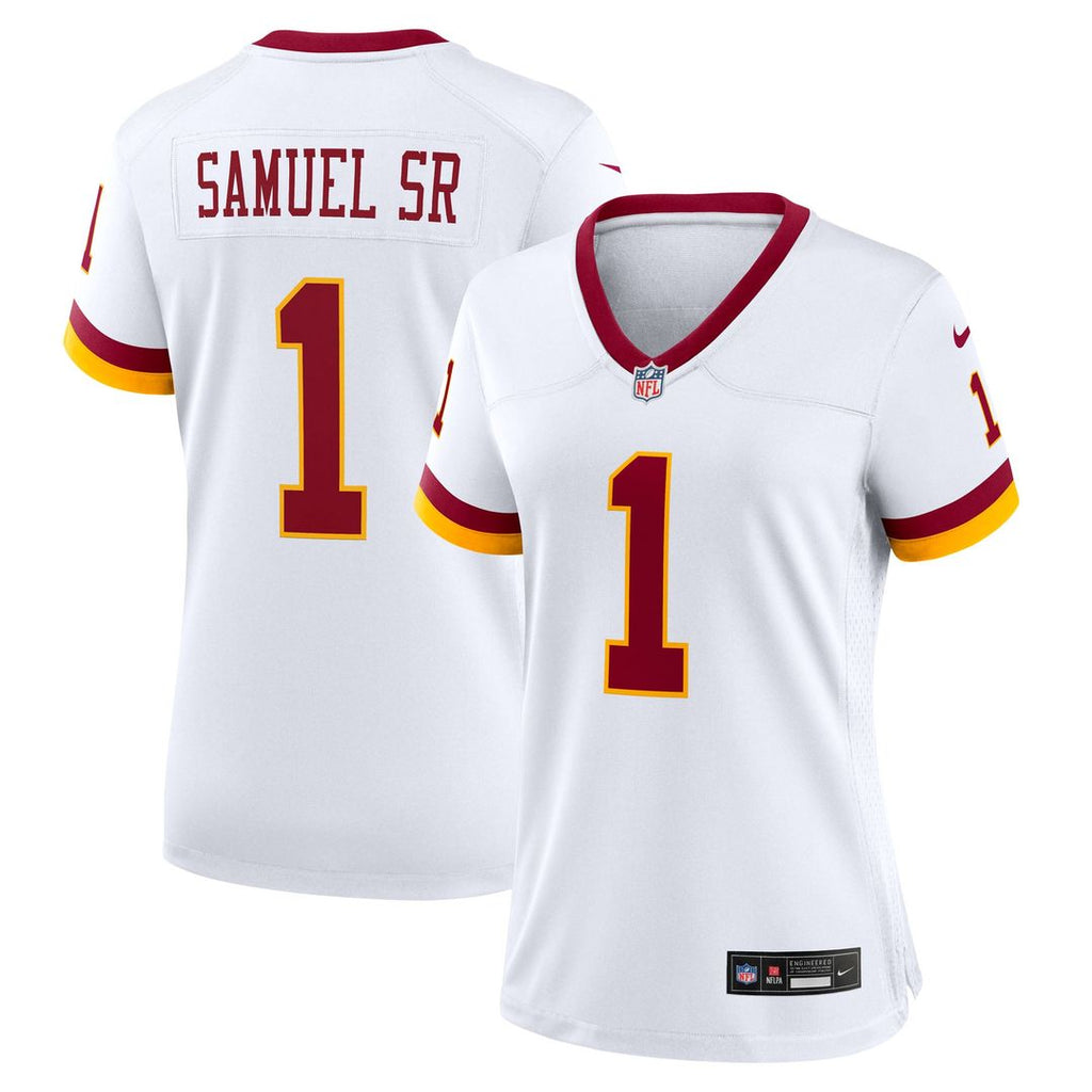 Women's Nike Washington Commanders Deebo Samuel Sr White Game Super Bowl Era NFL Jersey