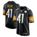 Men's Nike Pittsburgh Steelers Payton Wilson Black Game NFL Jersey