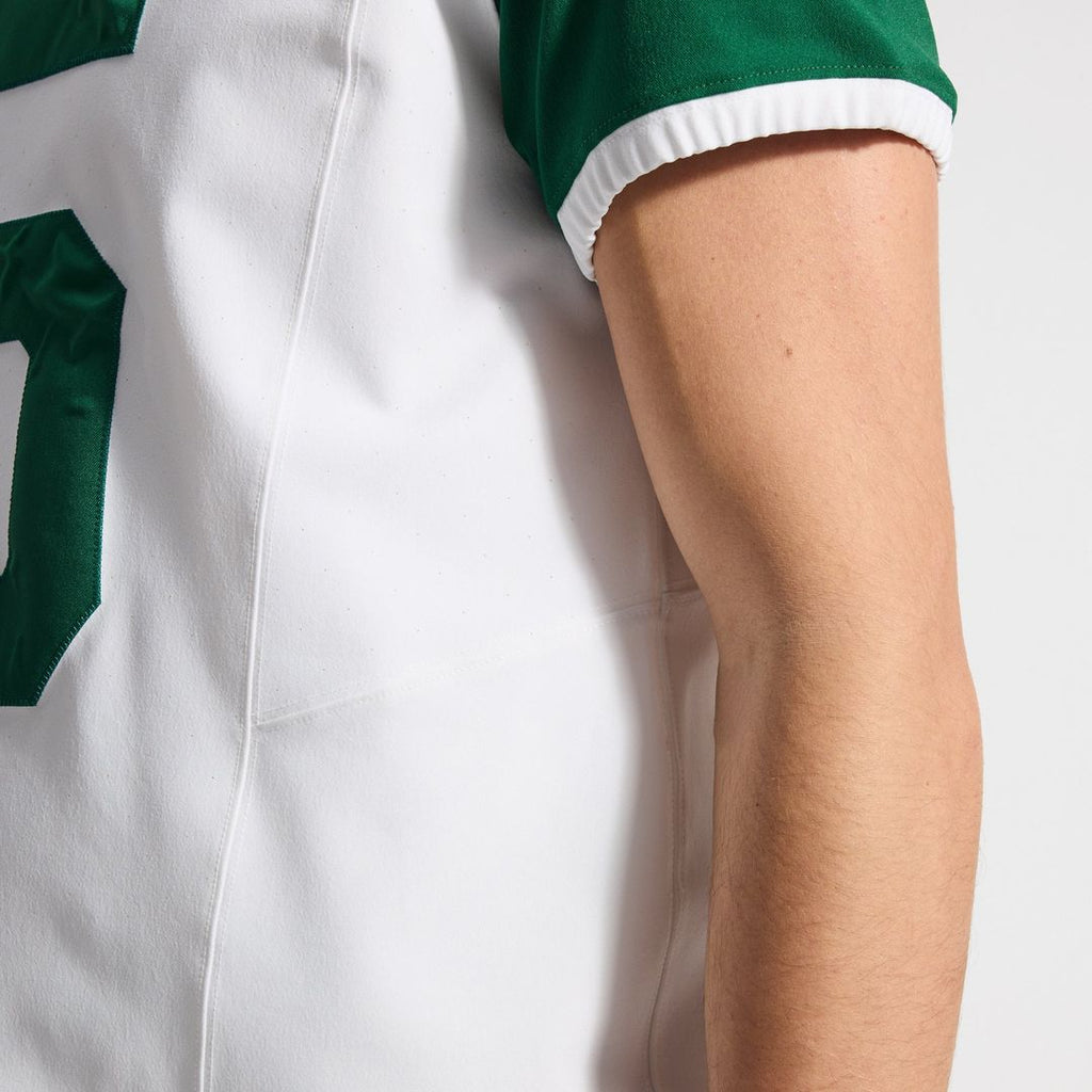 Men's Nike New York Jets Garrett Wilson White Classic Alternate Vapor F.U.S.E. Elite NFL Jersey