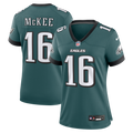 Women's Nike Philadelphia Eagles Tanner McKee Midnight Green Team Game NFL Jersey