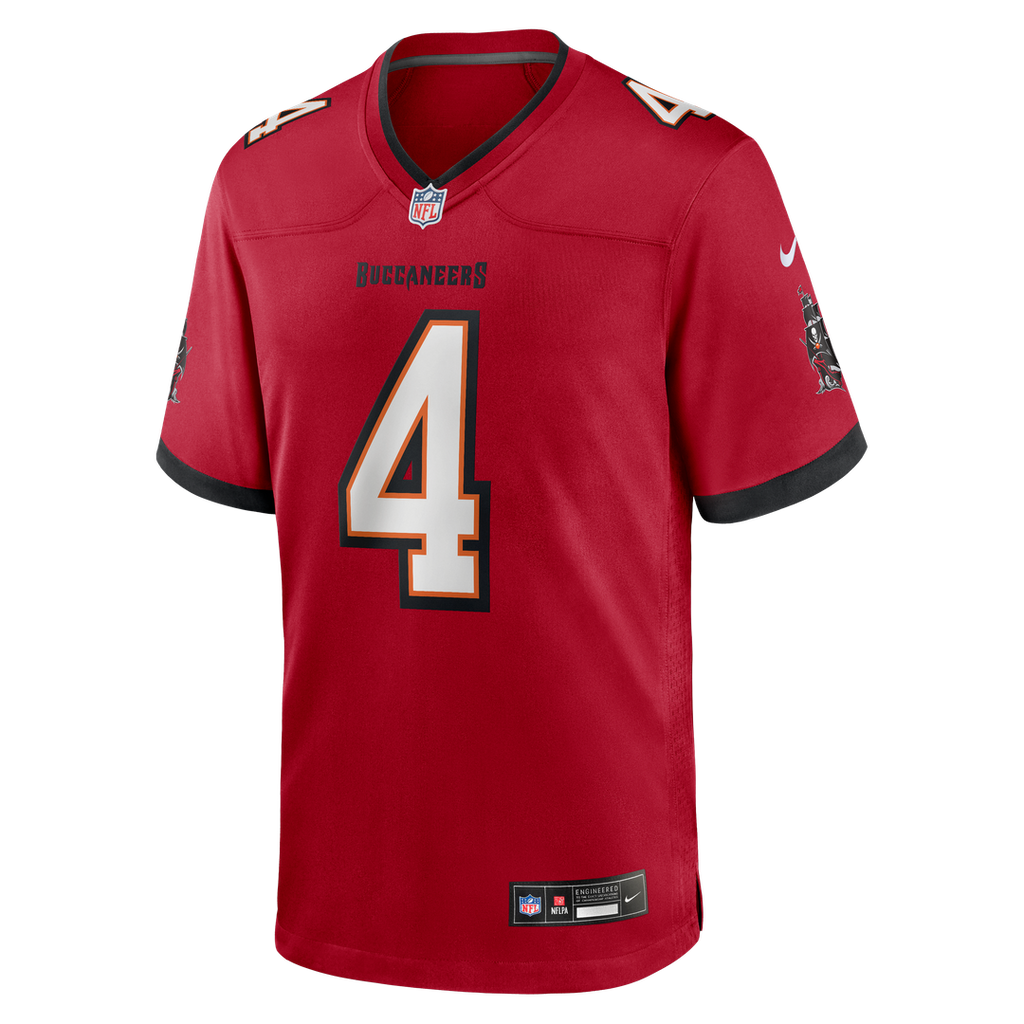 Men's Nike Tampa Bay Buccaneers Chase McLaughlin Red Game Player NFL Jersey
