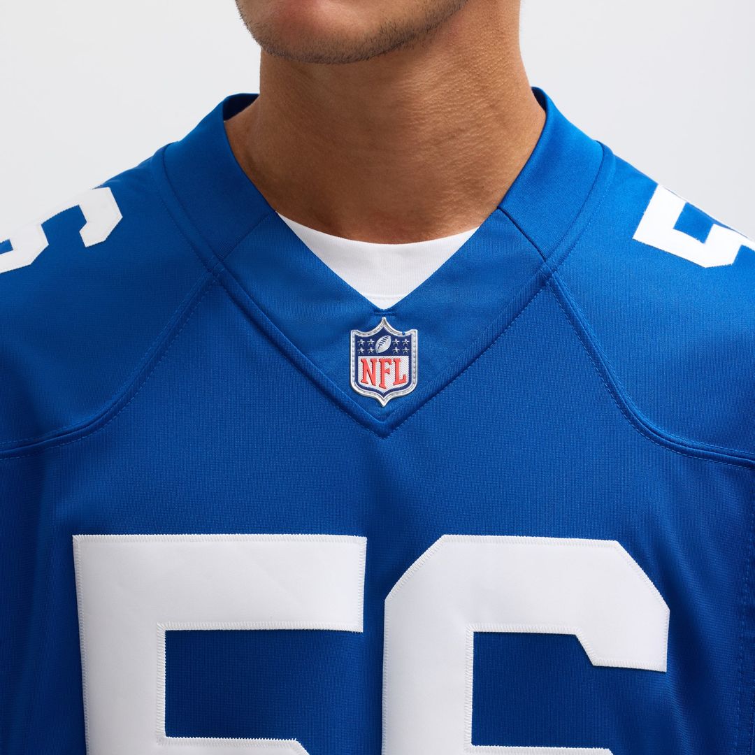Men's Nike Indianapolis Colts Quenton Nelson Royal Alternate Vapor Limited NFL Jersey