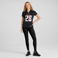 Women's Nike Atlanta Falcons Mike Davis Black Game Player NFL Jersey