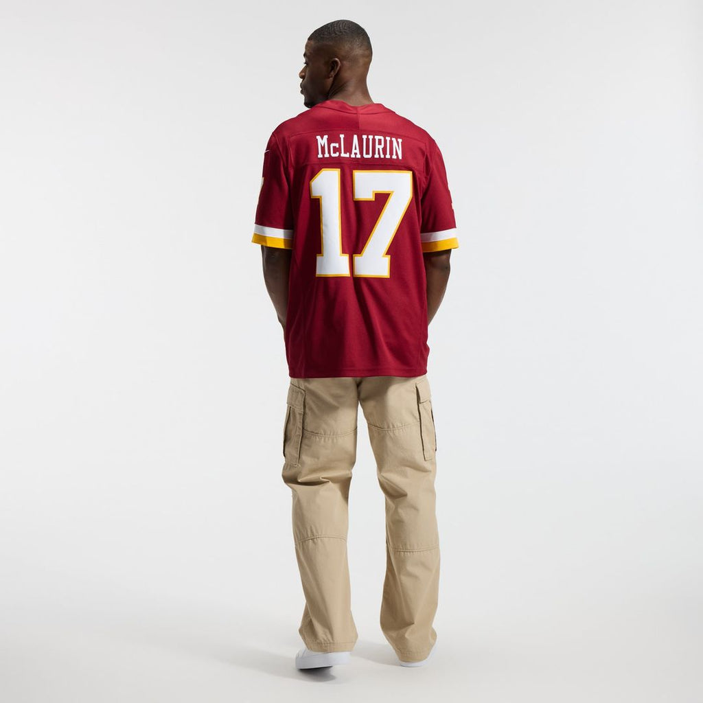 Men's Nike Washington Commanders Terry McLaurin White Vapor F.U.S.E. Stitched Limited NFL Jersey