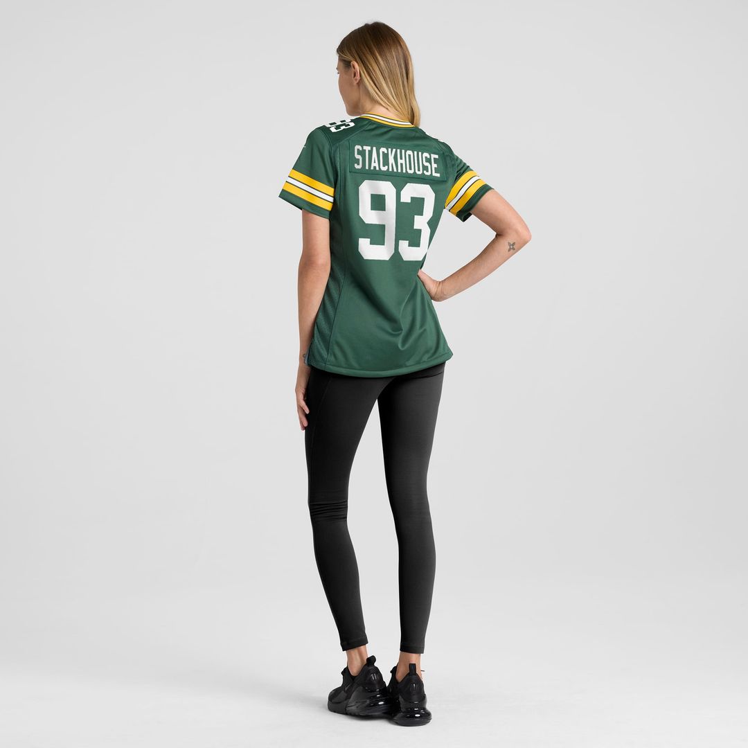Women's Nike Green Bay Packers Nazir Stackhouse Green Team Game NFL Jersey