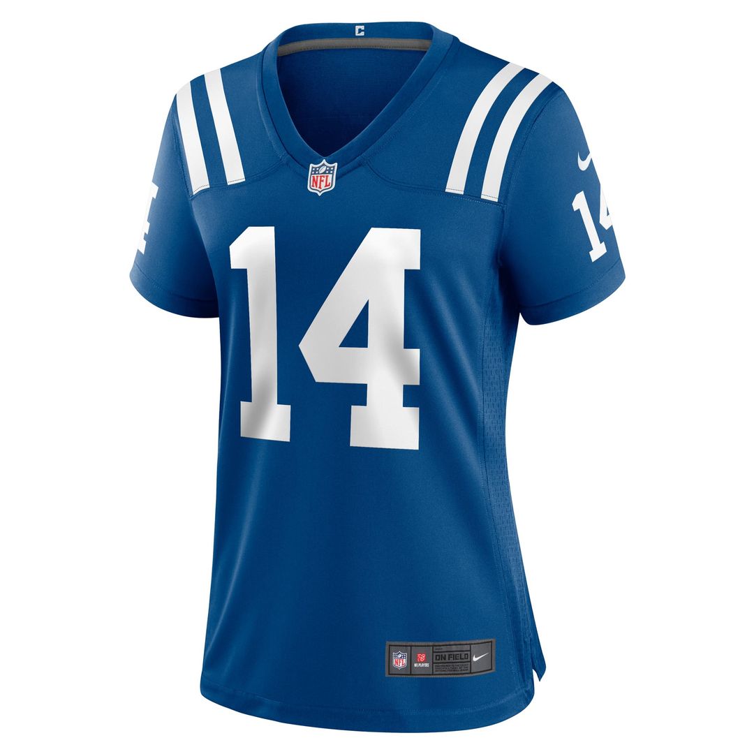 Women's Nike Indianapolis Colts Alec Pierce Royal Player Game NFL Jersey