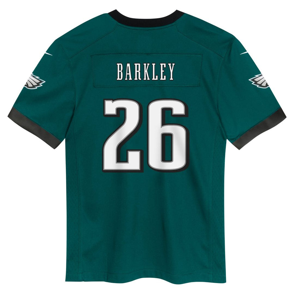 Toddler Nike Philadelphia Eagles Saquon Barkley Midnight Green Game NFL Jersey