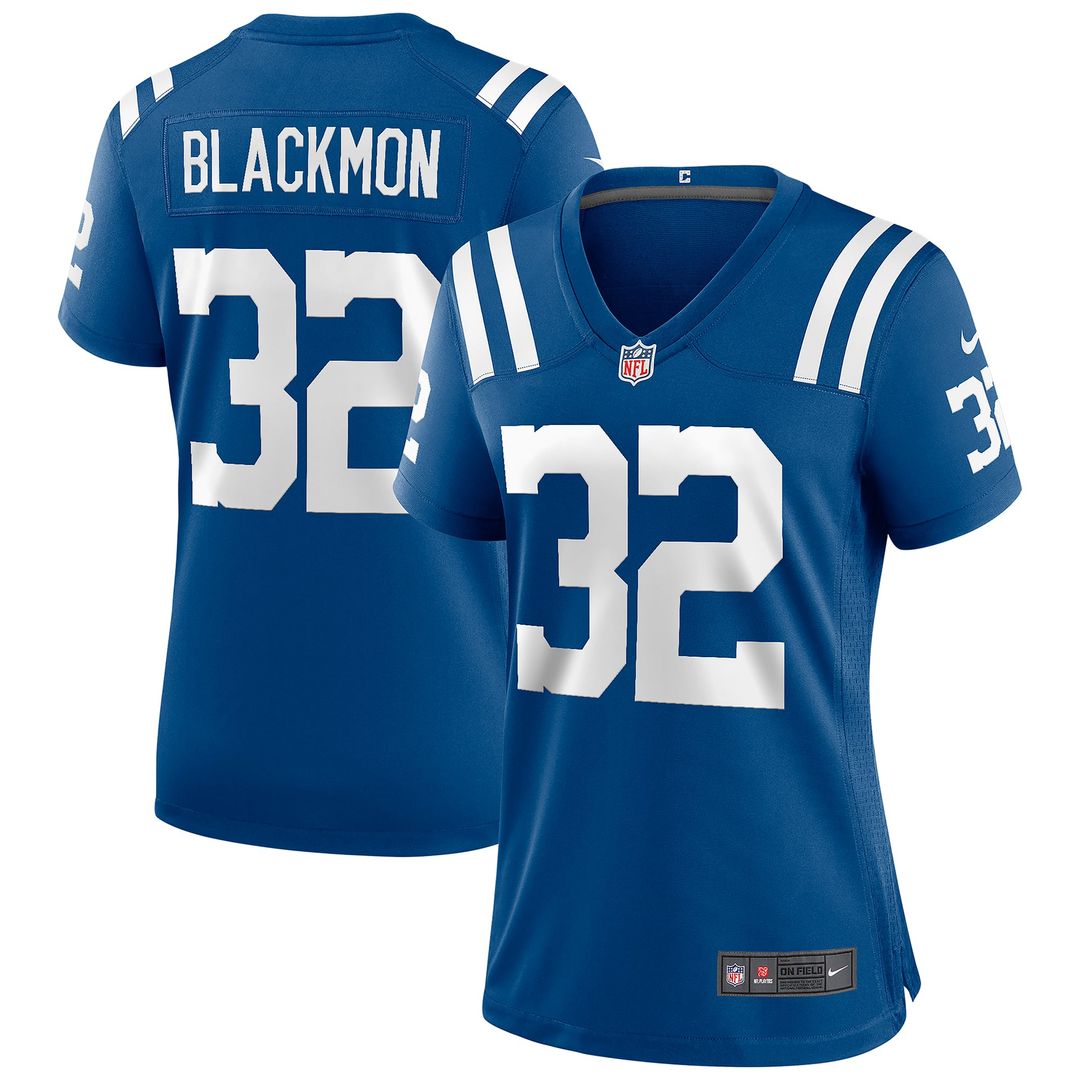 Women's Nike Indianapolis Colts Julian Blackmon Royal Game NFL Jersey