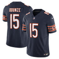 Men's Nike Chicago Bears Rome Odunze Navy Vapor F.U.S.E. Limited NFL Jersey