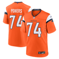 Men's Nike Denver Broncos Ben Powers Orange Team Game NFL Jersey