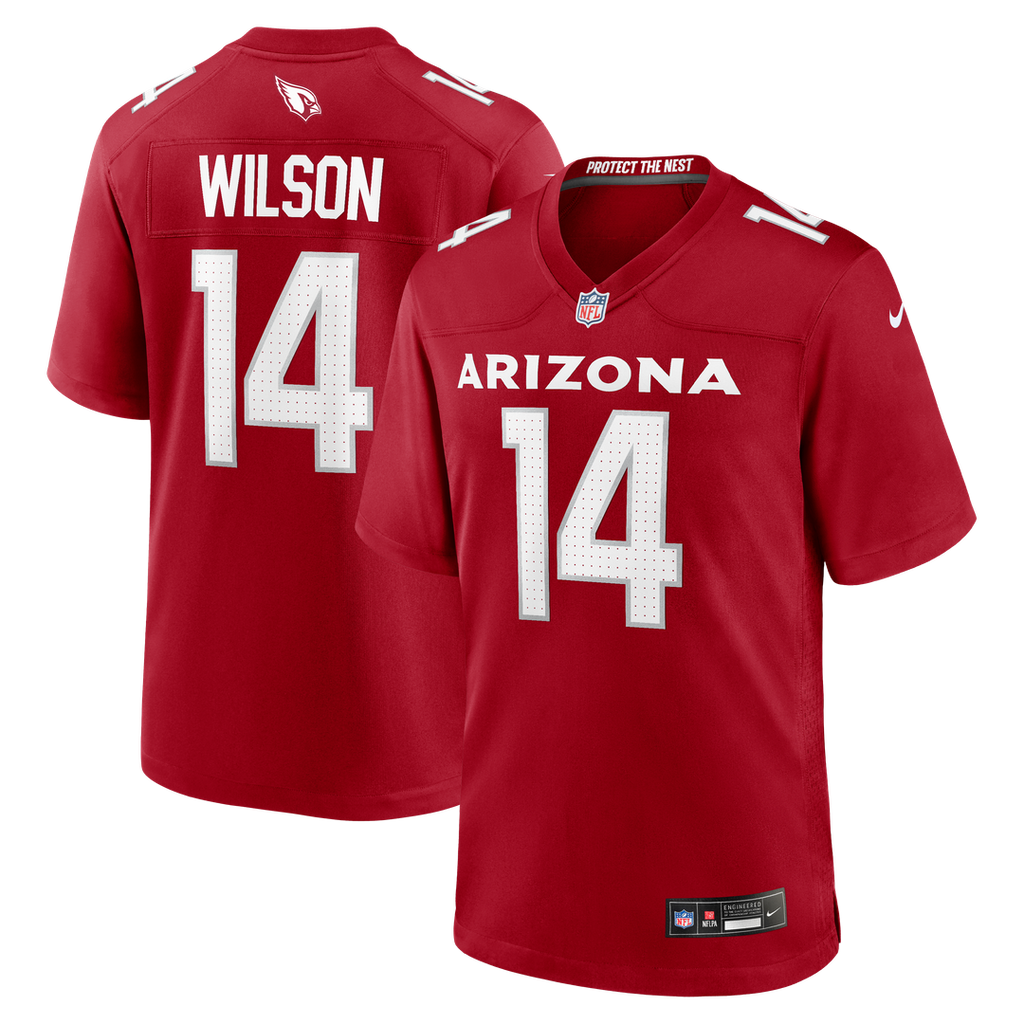 Men's Nike Arizona Cardinals Michael Wilson Cardinal Team Game NFL Jersey