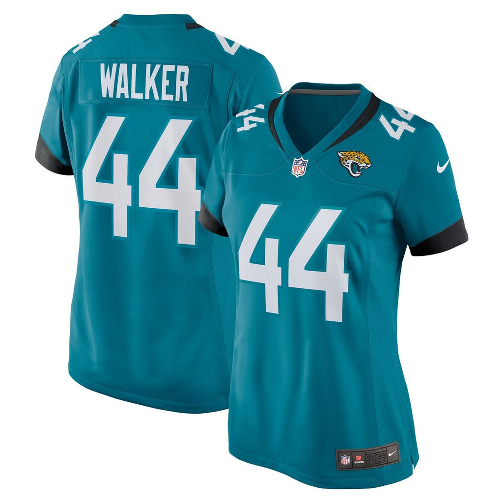 Women's Nike Jacksonville Jaguars Travon Walker Teal Player NFL Jersey