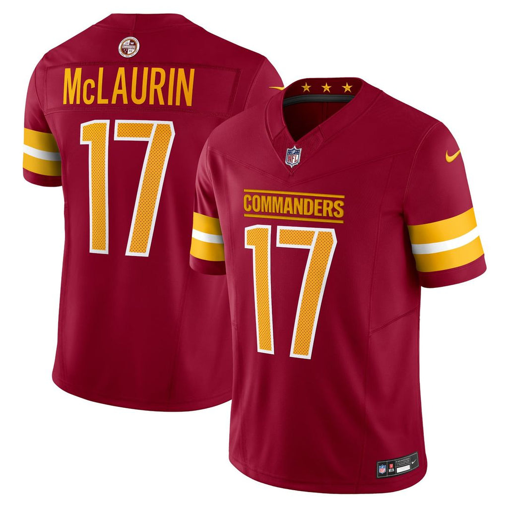 Men's Nike Washington Commanders Terry McLaurin Burgundy Vapor F.U.S.E. Limited NFL Jersey