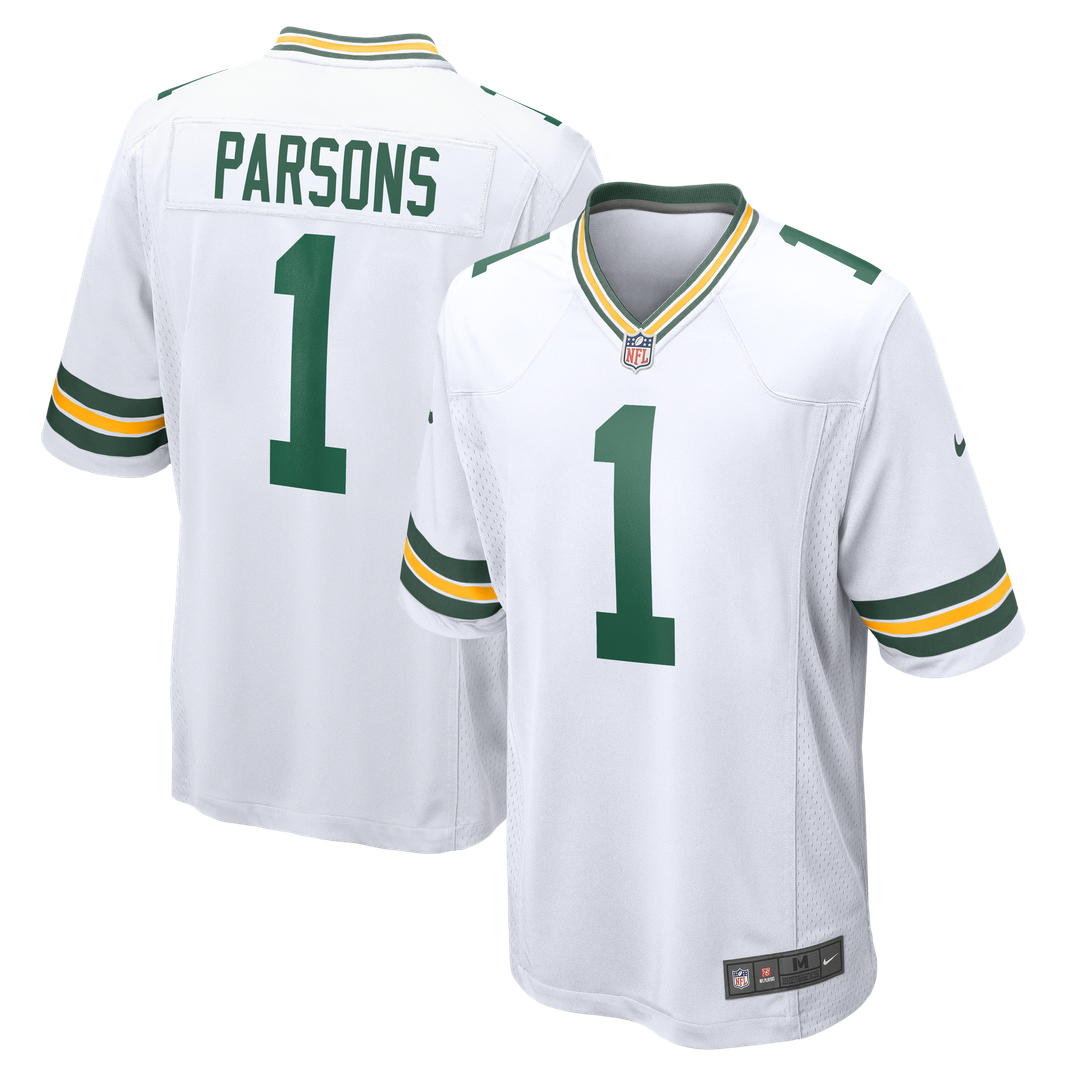 Men's Nike Green Bay Packers Micah Parsons Green Game Player NFL Jersey
