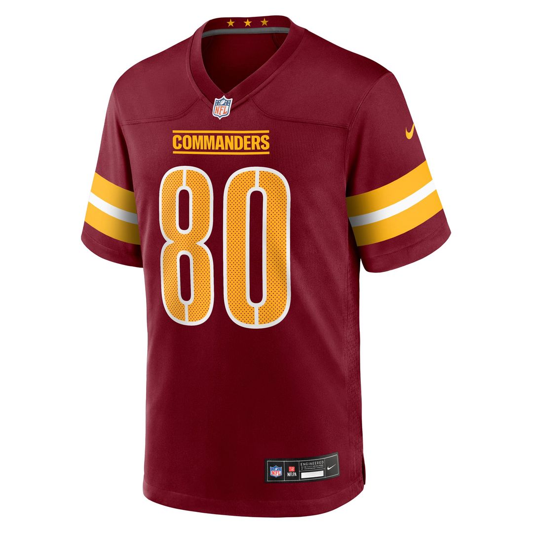 Men's Nike Washington Commanders Tyree Jackson Burgundy Team Game NFL Jersey