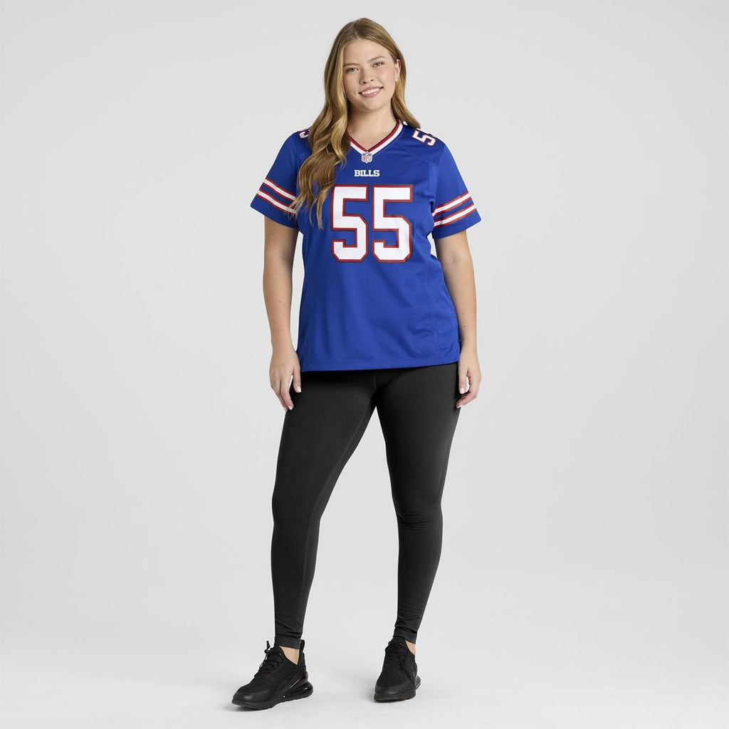 Women's Nike Buffalo Bills Michael Hoecht Royal Team Game NFL Jersey