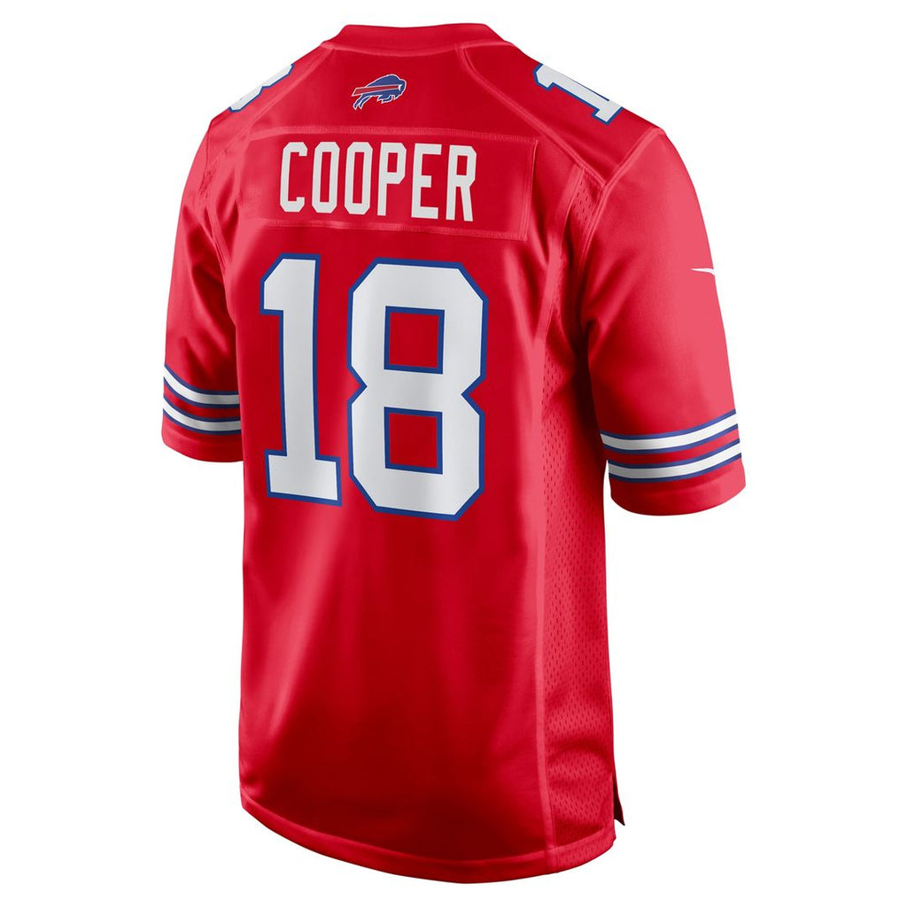 Men's Nike Buffalo Bills Amari Cooper Red Alternate Game NFL Jersey