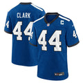 Men's Nike Indianapolis Colts Dallas Clark Blue Retired Player Alternate Game NFL Jersey