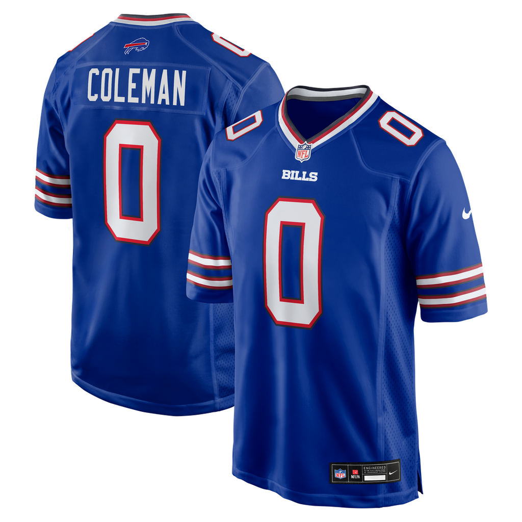 Men's Nike Buffalo Bills Keon Coleman Royal Player Game NFL Jersey