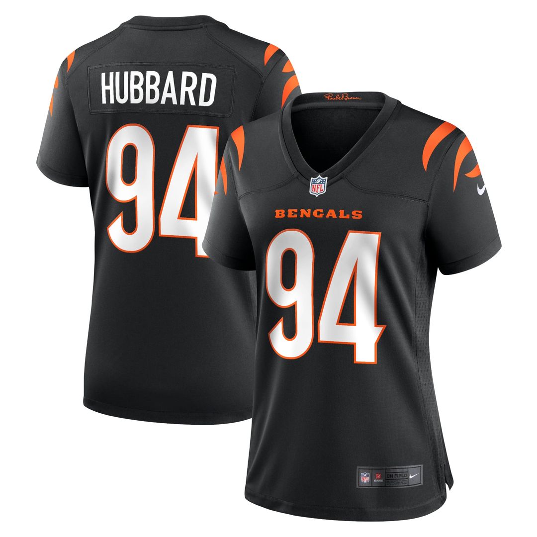 Women's Nike Cincinnati Bengals Sam Hubbard Black Player Game NFL Jersey