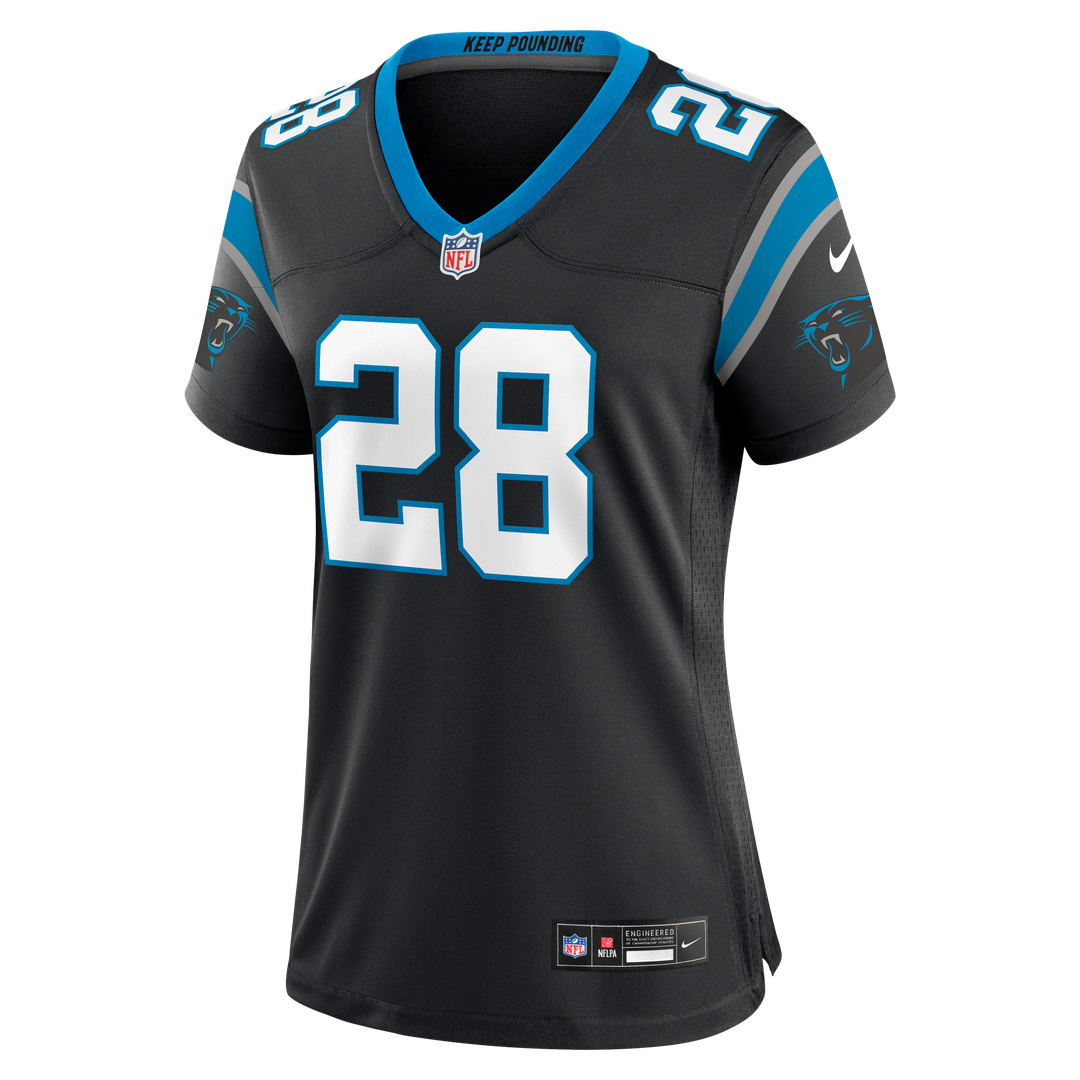 Women's Nike Carolina Panthers AJ Dillon Black Team Game NFL Jersey