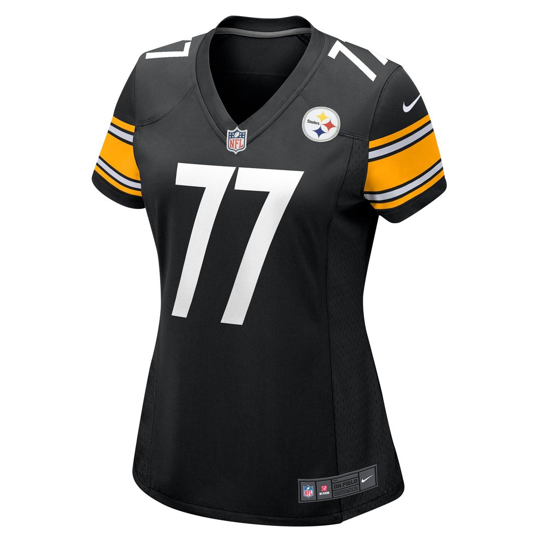 Women's Nike Pittsburgh Steelers Broderick Jones Black Game NFL Jersey
