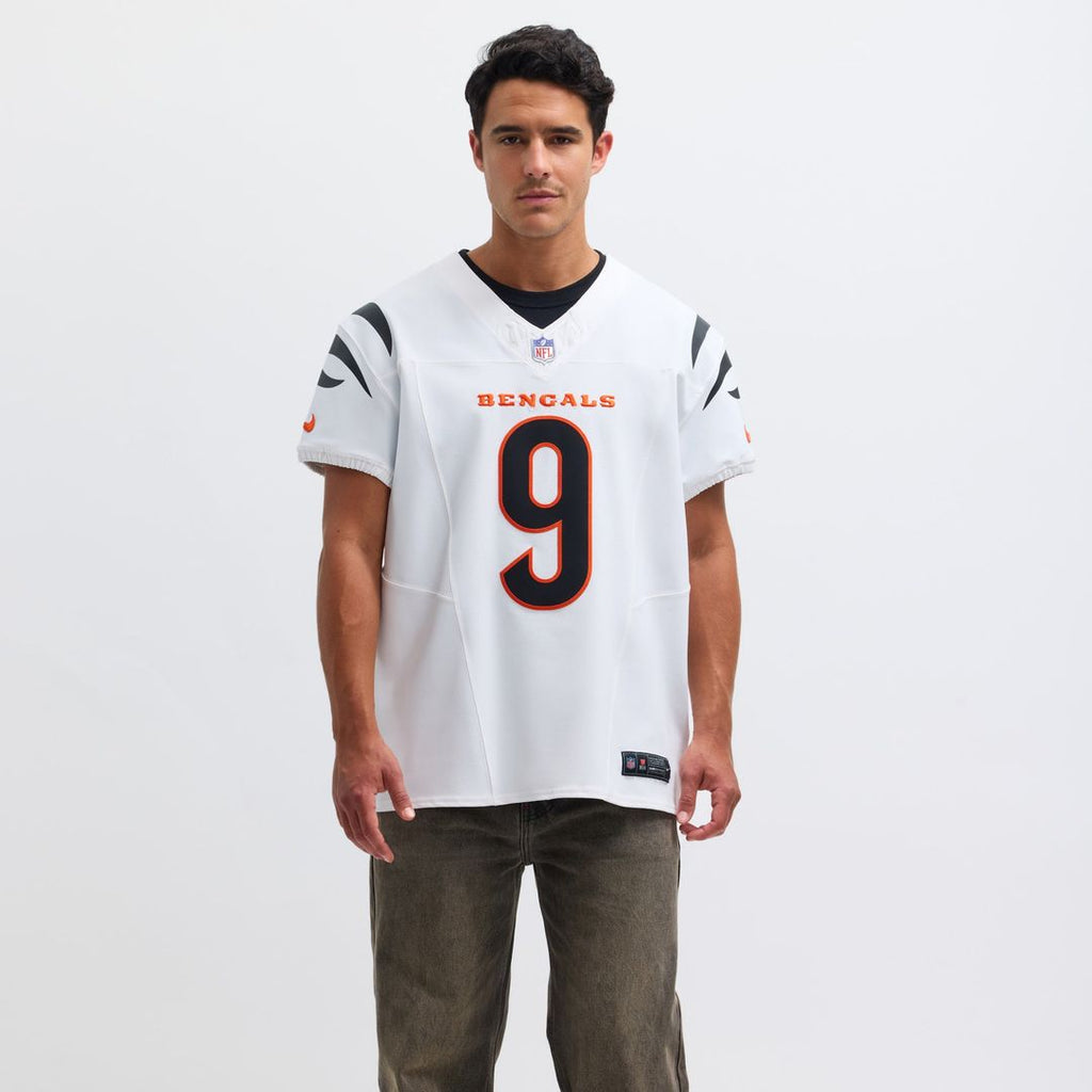 Men's Nike Cincinnati Bengals Joe Burrow White Vapor F.U.S.E. Elite NFL Jersey