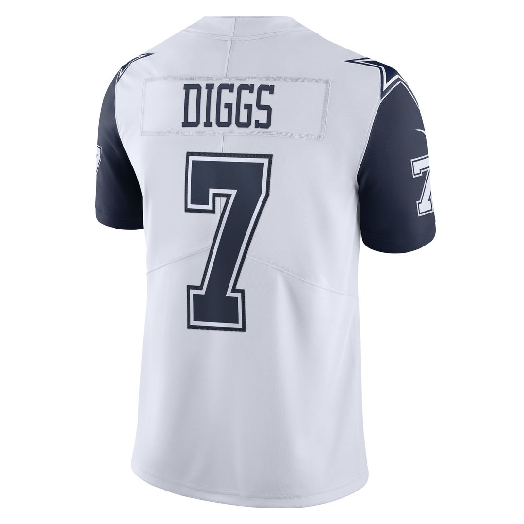 Men's Nike Dallas Cowboys Trevon Diggs Navy Alternate Vapor Limited NFL Jersey