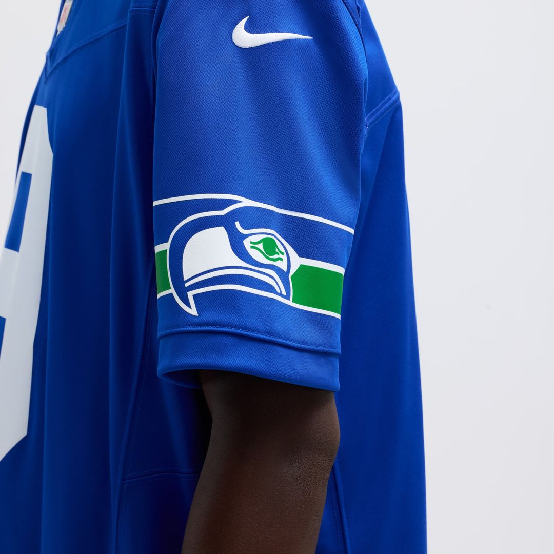 Men's Nike Seattle Seahawks Kenneth Walker III Royal Vapor F.U.S.E. Limited NFL Jersey