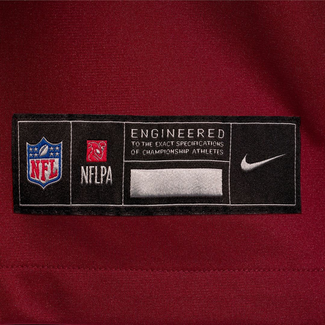 Men's Nike Washington Commanders Josh Conerly Jr. Burgundy Team Game NFL Jersey